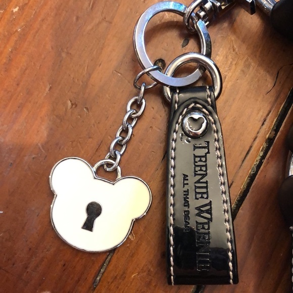 Teenie weenie plaid shoulder purse &  keychain. - Picture 3 of 12